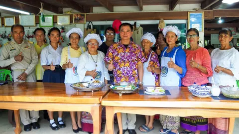 "สังขยากล้วยไข่" ชุมชนบ้านวังพระธาตุ เมนูคาวหวานจากกล้วยไข่ ของดีกำแพงเพชร 