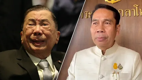"บิ๊กจิ๋ว" บุก กลาโหม พบ “สุทิน” อวยพร "อยู่ยืนยาว นำชาติสู่ความเจริญ"