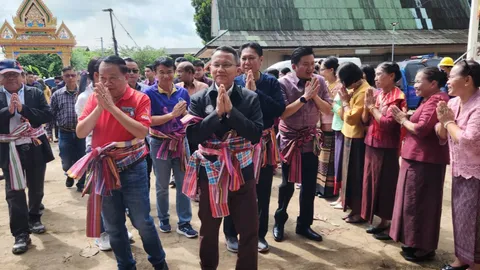 “สมศักดิ์” ตรวจติดตามน้ำท่วมร้อยเอ็ด จ่อถกประธานศาลฎีกา ตั้งศาลยาเสพติด