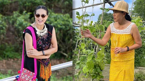 เปิดภาพล่าสุด กบ ปภัสรา อวดชีวิตบั้นปลาย ทำสวนทำไร่อย่างเรียบง่าย ไม่ติดหรู