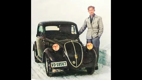 FIAT 500 Topolino รถพระที่นั่งของ พระบาทสมเด็จพระปรมินทรมหาภูมิพลอดุลยเดช รัชกาลที่ 9 