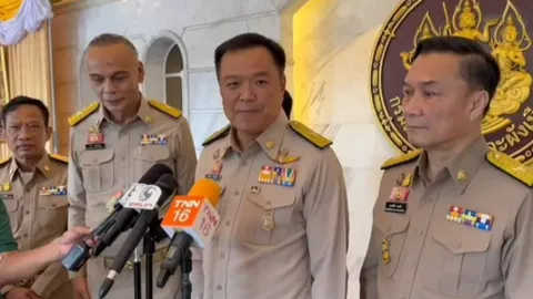 ไม่แจก ยกเลิก! "อนุทิน" ชัดเจน วันกำนัน-ผู้ใหญ่บ้าน ไม่มอบปืนเป็นรางวัล