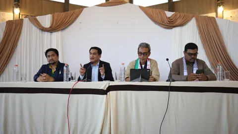 องค์กร PSC แถลง ช่วยตัวประกันไทย ขอ "อิสราเอล" ยกเลิกปิดล้อม "ฉนวนกาซา" (คลิป)