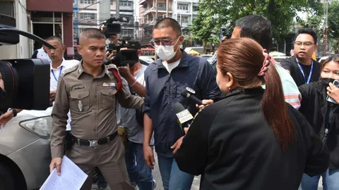 ส.ต.ท.ชิงมอบตัว คดีให้เพื่อนรุมโทรมเมียตัวเอง โดน 3 ข้อหา นำฝากขัง