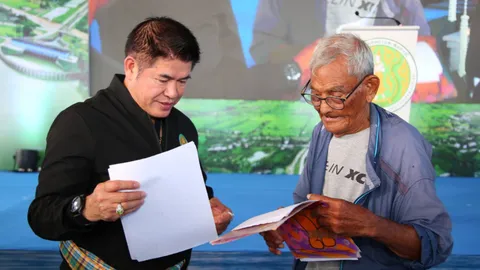 “ธรรมนัส” ย้ำ เริ่มแจก ส.ป.ก.4-01 เป็นโฉนด 15 ม.ค.67 ไม่หลุดถึงกลุ่มทุน