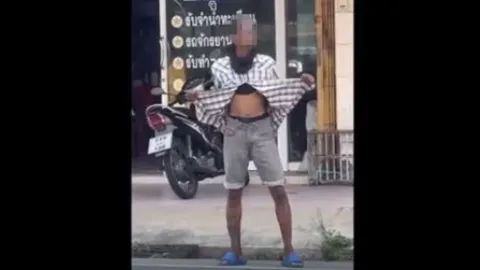 ผวาหนุ่มป่วยจิต เสพยาจนเพี้ยน ดักแทะโลม-ขอปล้ำสาว พบเคยเป็นตำรวจ