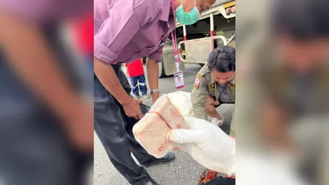 ลุงเก็บของเก่า จักรยานล้มถูกรถพ่วงทับดับ อึ้ง พกเงินสดกว่าครึ่งแสน