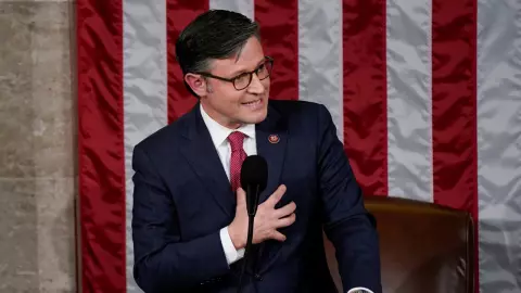 "ไมค์ จอห์นสัน" สส.รีพับลิกัน นั่งแท่น ประธานสภาผู้แทนฯ คนใหม่สหรัฐฯ