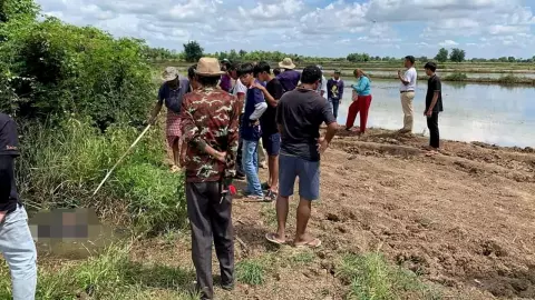 ฆ่าหนุ่มบ่อนออนไลน์ปอยเปต ศพยัดถุงดําทิ้งบ่อนํ้า ปมฉก 7 แสน ล่า 2 ชายไทย มือซ้อม