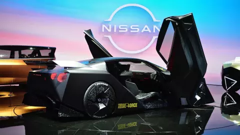 อวกาศ จีที-อาร์! มอเตอร์คู่ 1,341 แรงม้า ส่อง Nissan Electric Hyper Force Concept  