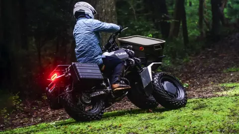 มอเตอร์ไซค์สามล้อ 3x3 YAMAHA TMW พร้อมระบบบาลานซ์ตะกร้าใส่ของ