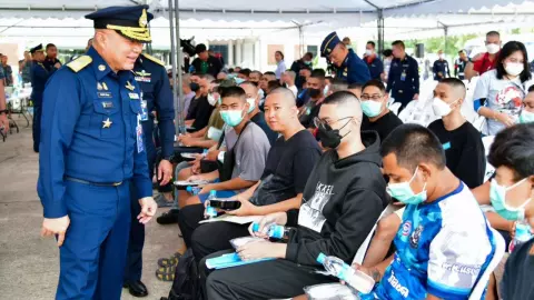 ผบ.ทอ. รับทหารใหม่ ผลัด 2/66 เข้าสู่ ทอ. ย้ำขอให้มั่นใจ ดูแลคุณภาพชีวิต