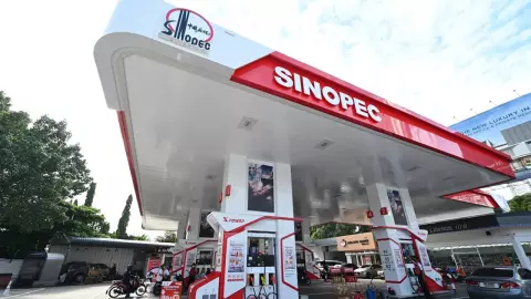 ปั๊มน้ำมัน SUSCO เปลี่ยนเป็น SINOPEC SUSCO หลังจีนเข้าร่วมลงทุนกับไทย
