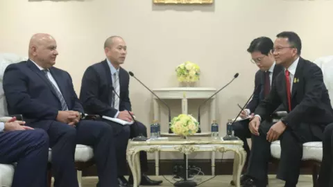 “สมศักดิ์” หารือ รับมือบริหารจัดการน้ำ หวัง แก้ปัญหาถาวร