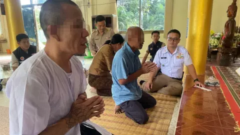 บุกจับสึก เจ้าอาวาสเมาสุรา เจอลูกวัดเสพยาบ้า ทำลับๆ ล่อๆ 