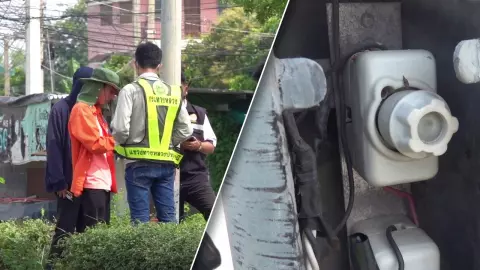 ไม่รั่วแล้ว เสาไฟมรณะ เจ้าหน้าที่เผยเส้นนี้ชำรุดเยอะ ติดตั้งมานานแล้ว มีขโมย