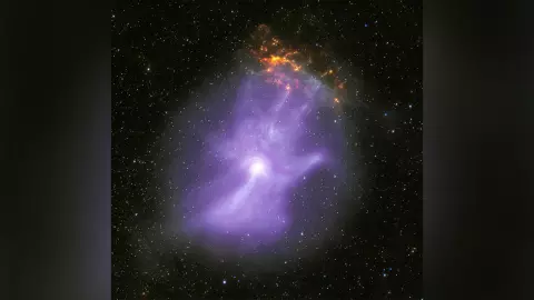 กล้องโทรทรรศน์รังสีเอกซ์ส่องมือแห่งจักรวาล