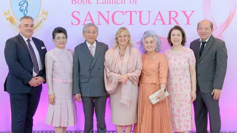 "กฤษณ์ จาฏามระ" เปิดตัวหนังสือSANCTUARY ให้ความรู้ป้องกันมะเร็งเต้านม