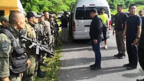 ห้ามชาวบ้านขึ้นเขาบรรทัด เชื่อ แป้ง นาโหนด ใกล้จนมุมอาจหนีลงทางพัทลุง