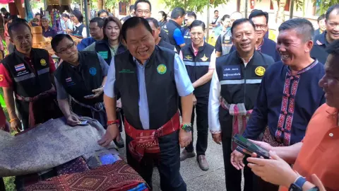 รมช.เกษตร เน้นย้ำกรมหม่อนไหม ส่งเสริมผ้าไหมชูขั้นตอนการผลิต ดันเป็นซอฟต์พาวเวอร์