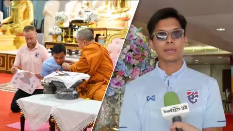 "พรรษา" เผยคำพูด-อวยพร จาก "เจ้าคุณธงชัย" ใช้พระพุทธศาสนาช่วย "ทีมชาติไทย" คัดบอลโลก 2026