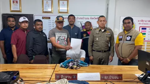 อดีตสารวัตรกำนัน ยิงม่ายสาวเจ้าของร้านชำดับ เข้ามอบตัว ถูก 2 ข้อหาหนัก