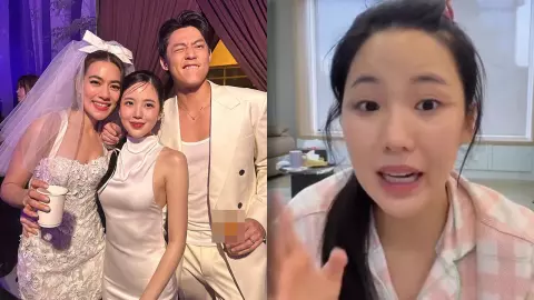 เจนิส ถูกด่าแรง ใส่ชุดสีขาวไปงานแต่ง หมาก-คิม ไม่เคยรู้ว่าเป็นข้อห้าม (คลิป)