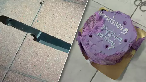 เมียหึงโหด มีดแทงผัวยับ ฉุนแอบเหล่สาวโต๊ะข้างๆ ในงานฉลองวันเกิดตัวเอง