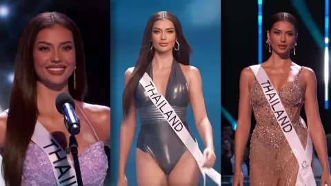 ประมวลภาพ แอนโทเนีย โพซิ้ว รอบพรีลิม MU2023 สวยสมมงสายสะพายไทยแลนด์ 