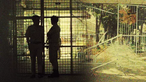 แหกคุกมรณะ 7 ผู้ต้องขังลาดยาว จี้รถขยะฝ่าด่านแดน 4  