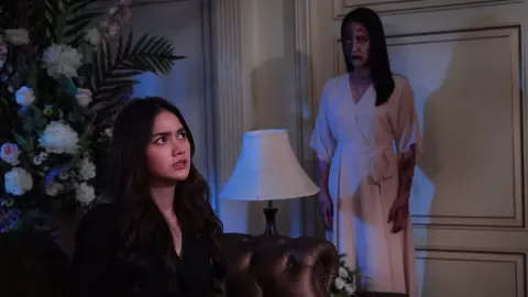 "จั๊กจั่น" แปลงโฉมผีสุดหลอนเช็กบิล "อ๋อม-นนนี่" ใน "เรือนชฎานาง"