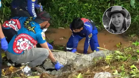 อดีตผัวรับแล้ว ฆ่าข้าราชการสาวสวย อบต.โบกปูนอำพรางศพ