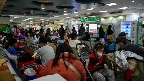 สธ.จีนเผย เชื้อโรคหลายชนิด ทำเด็กป่วยทางเดินหายใจพุ่ง