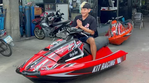 เปิดใจหนุ่มดัดแปลง จยย.เจ็ตสกีขี่บนถนน รับผิดจ่ายค่าปรับ ส่วนรถมีคนสนใจซื้อแล้ว