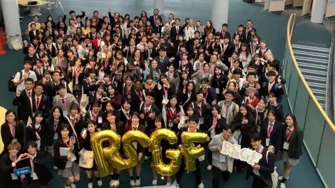 ร.ร.จิตรลดา ส่ง 3 นร.ลุยกิจกรรม RSGF 2023 ร่วม 12 ชาติ ณ เมืองเกียวโต