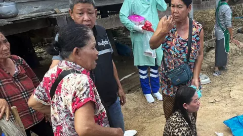 หลานชายคลั่งยานรก ฉุนถูกตาไล่ออกบ้าน ชักปืนจ่อยิงดับ ก่อนวิ่งหลบหนี