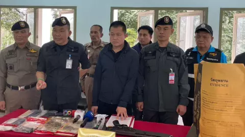 ผช.ผบ.ตร. นำกำลังปิดล้อม รวบคนช่วย "เสี่ยแป้ง" หนี แจ้งข้อหาแล้ว 4 ราย