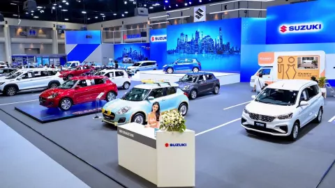 เจ้าพ่อรถราคาประหยัด SUZUKI เปิดแคมเปญช่วยผ่อนนานสองปี ในงานมอเตอร์เอ็กซ์โป 2023 