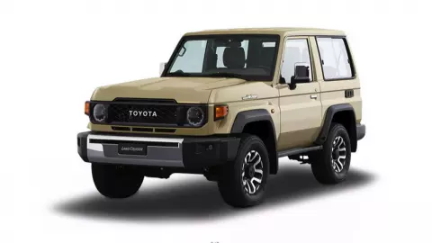  สามห่วงทะลวงโหด Toyota New Land Cruiser 70 Series 2024 รุ่นสามประตูฐานล้อสั้น 