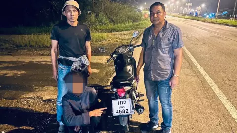 สืบเมืองสุราษฎร์ฯ โชว์เจ๋ง จับโจ๋พม่ายกแก๊ง ตระเวนลักจยย.ส่งขายบ้านเกิด