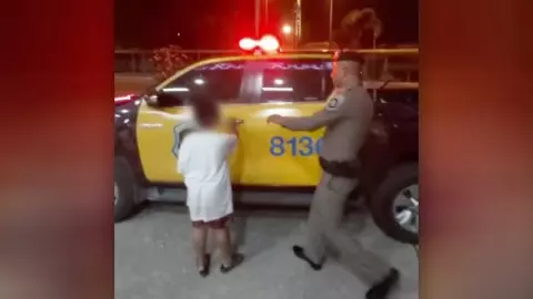 "หนูน้อย" คิดถึงแม่ ปั่นจักรยานจากบ้านกว่า 30 กม. โชคดีเจอตำรวจช่วยเหลือ