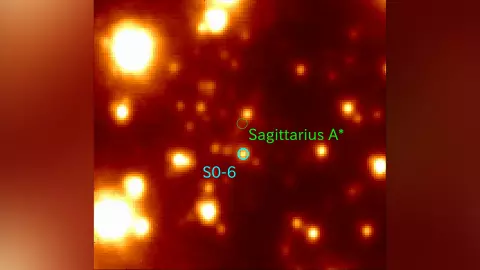 ปริศนาดาวฤกษ์ใกล้หลุมดำ ใจกลางกาแล็กซี
