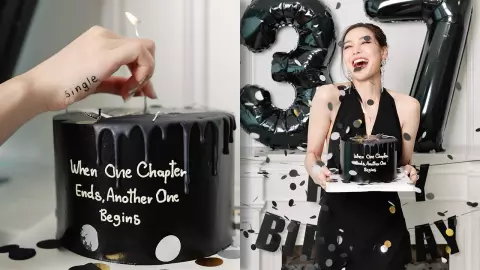 หยก ธัญยกันต์ โพสต์ภาพฉลองวันเกิดอายุ 37 ปี เผยสเตตัสโสดแบบสวยๆ