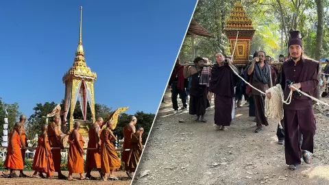 9 ธ.ค. พระราชทานเพลิงศพ ปู่ฤาษีโสฬส ณ เมรุนกหัสดีลิงค์ บ้านโคกก่อง  