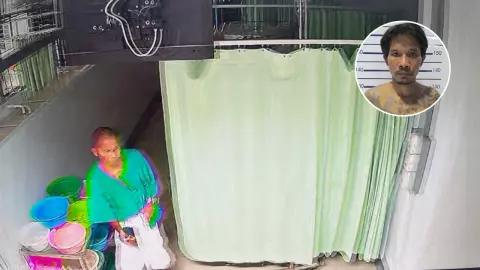 เค้นสอบเมียนักโทษ ตัดโซ่หนีรพ.บางละมุง ทั้งที่เพิ่งผ่าตัดอวัยวะเพศ (คลิป)