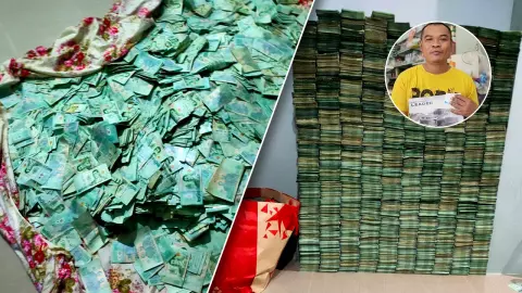 หนุ่มกระบี่ เก็บสะสมแบงก์ 20 นาน 5 ปี ได้ 1.4 ล้าน ตั้งใจซื้อรถในฝัน (คลิป)