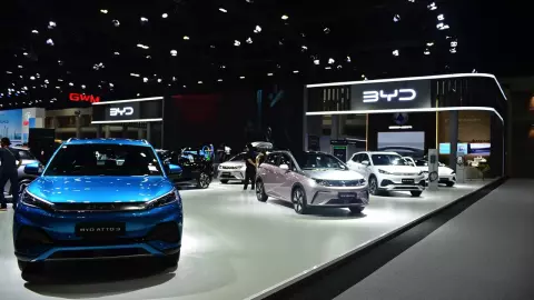 สรุปยอดจองรถยนต์ไฟฟ้าจีน ในงานมอเตอร์เอ็กซ์โป 2023 BYD Dolphin ขายดีสุด