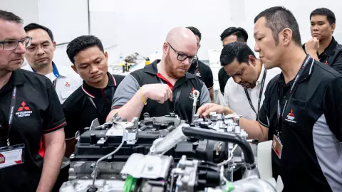มิตซูบิชิ มอเตอร์ส ตั้งไทยเป็นศูนย์ฝึกอบรมผู้จัดจำหน่ายรถยนต์ในอาเซียน