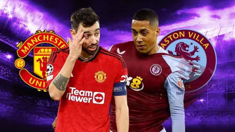 วิเคราะห์บอล พรีเมียร์ลีก "แมนยูฯ" VS "แอสตัน วิลลา" คาด 11 ตัวจริง สถิติ 5 นัด ฟันธงผลแข่ง