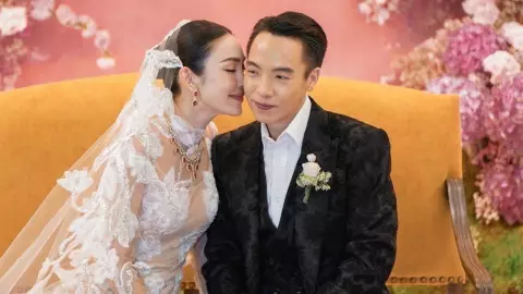 "เมย์-พิชญ์นาฏ & บิ๊ก-อัครวัชร" ควงคู่ฉลองวิวาห์ #ก็ว่าจะไม่รัก